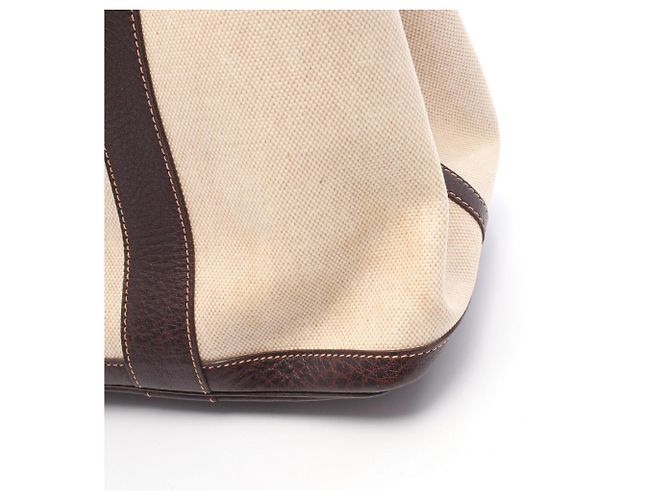 Borsa Tote Garden Party PM di Hermès Marrone Beige - vista 7