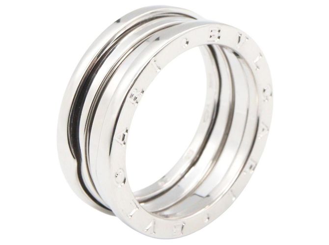 Bulgari Anello Bvlgari B-zero1 3 bande in oro bianco 18K Argento - vista 3