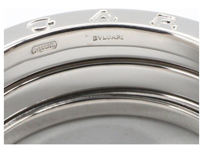 Bulgari Anello Bvlgari B-zero1 3 bande in oro bianco 18K Argento - vista 4