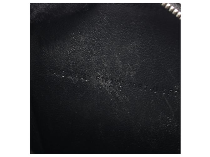 Portafono con zip Cash Balenciaga Nero Bianco Rosso - vista 6