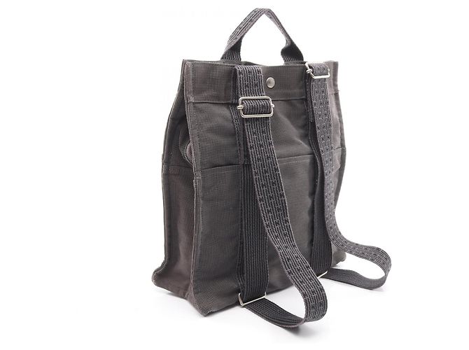 Zaino/rucksack/borsa Hermès Herline Ad MM Marrone - vista 2