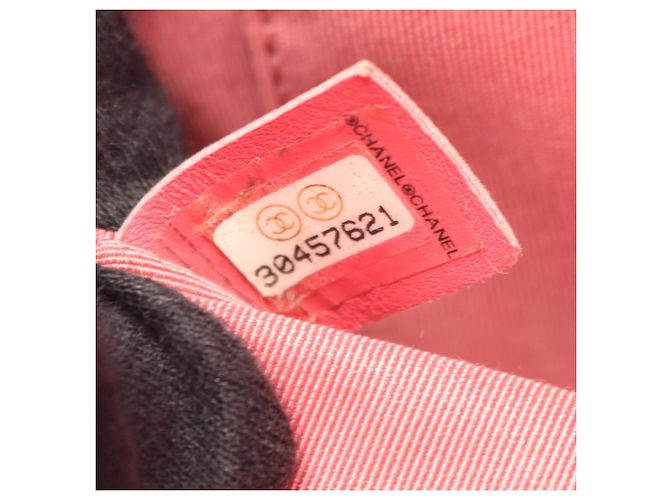 Borsa a Spalla Chanel Matelassé Coco Mark Rosa - vista 5