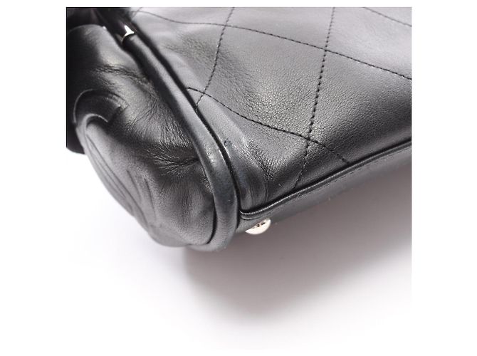 Chanel Matelassé Handtasche Schwarz - Ansicht 12