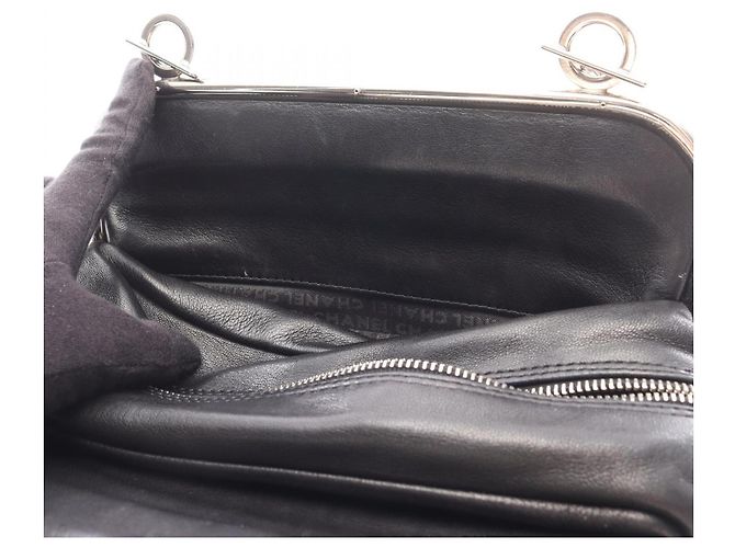 Chanel Matelassé Handtasche Schwarz - Ansicht 6