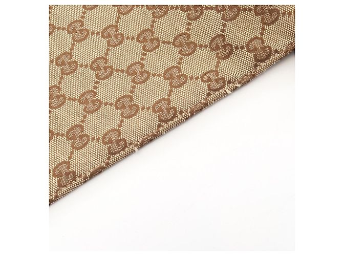 Borsa a Spalla Gucci GG Canvas Beige Crudo - vista 9