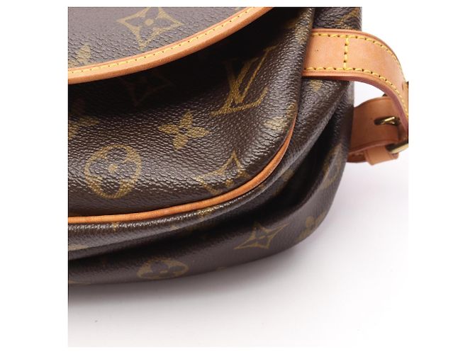 Borsa a Spalla Saumur 30 Louis Vuitton Marrone - vista 11