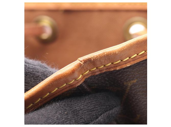 Zaino/borsa Montsouris MM Louis Vuitton Marrone - vista 11