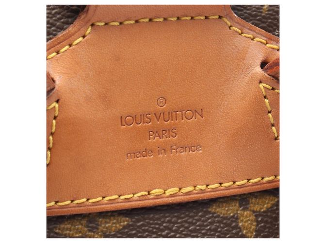 Zaino/borsa Montsouris MM Louis Vuitton Marrone - vista 4