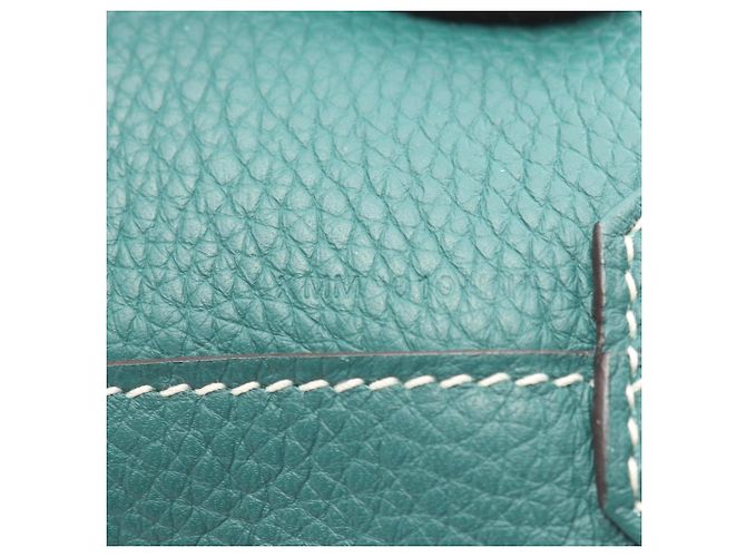 Hermès Double Sens 36 Tote Bag Blau Grün - Ansicht 5