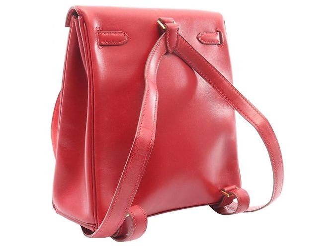 Hermès Zaino/Borsa Hermes Kelly Ad PM Rosso - vista 2