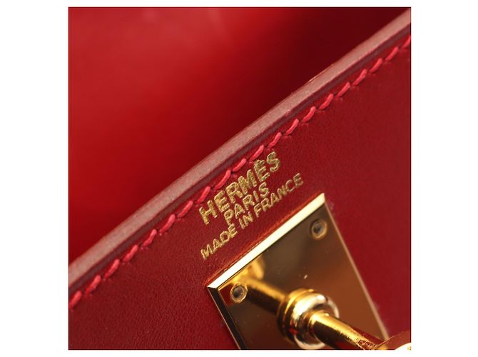 Hermès Zaino/Borsa Hermes Kelly Ad PM Rosso - vista 4