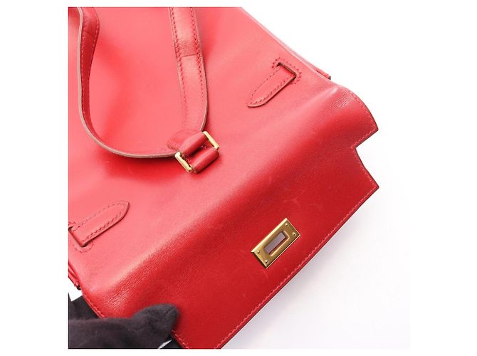 Hermès Zaino/Borsa Hermes Kelly Ad PM Rosso - vista 6