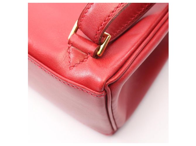 Hermès Zaino/Borsa Hermes Kelly Ad PM Rosso - vista 9