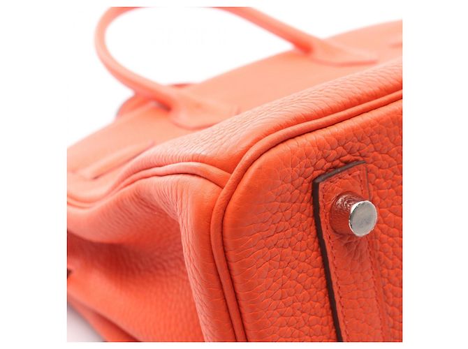 Hermès Birkin 30 Handtasche in Orange - Ansicht 7