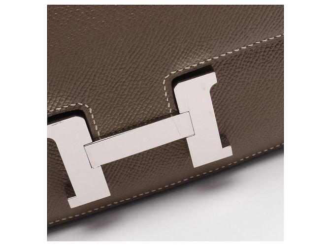 Borsa a Spalla Constance 3 Mini di Hermès Marrone - vista 7