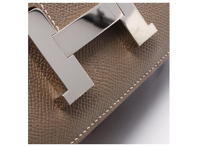 Borsa a Spalla Constance 3 Mini di Hermès Marrone - vista 8