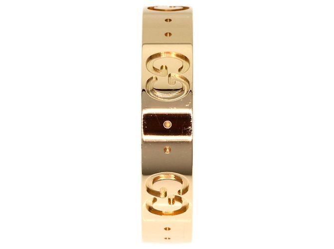 Anello Band Gucci Icon #11 in oro rosa 18K - vista 3
