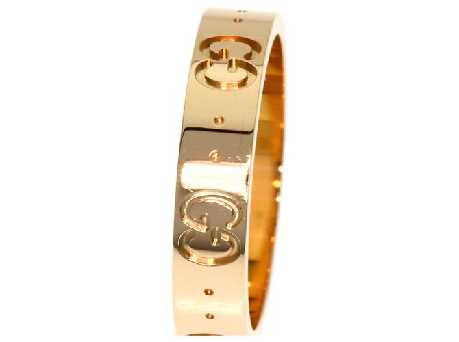 Anello Band Gucci Icon #11 in oro rosa 18K - vista 8