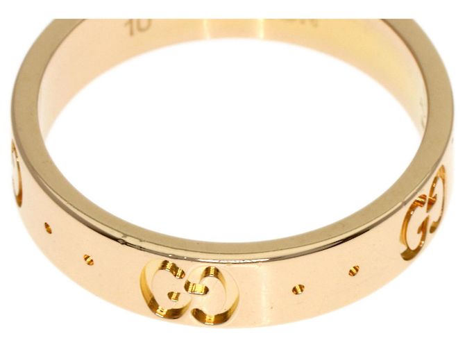 Anello Gucci Icon #10 in oro rosa 18K - vista 7