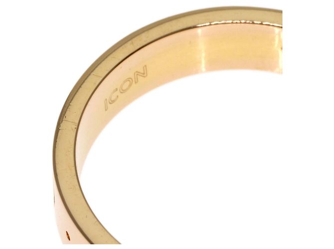 Anello Gucci Icon #10 in oro rosa 18K - vista 9