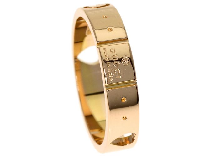 Anello Gucci Icon #9 in oro rosa 18K - vista 6