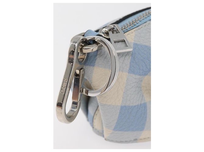 LOEWE Portachiavi Elefante in Pelle Azzurro Chiaro Auth 178998SAM Blu chiaro - vista 6