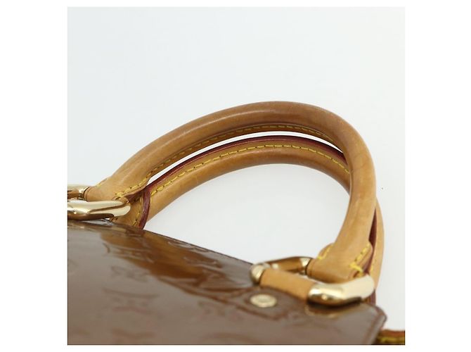 LOUIS VUITTON Borsa Forsyth Monogram Vernis Bronzo M91113 LV Auth bs34944 - vista 8