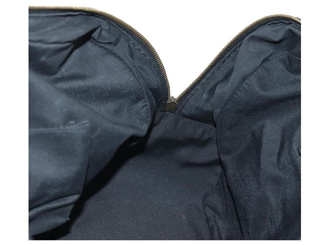 Borsa a mano in tela GG Gucci Nera Oro 211967 Auth 177510V Nero D'oro - vista 19