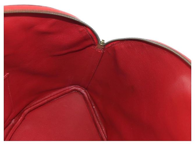 Hermès HERMES Ildvo Borsa a Mano in Pelle Rossa Oro Auth bs34829V Rosso D'oro - vista 17