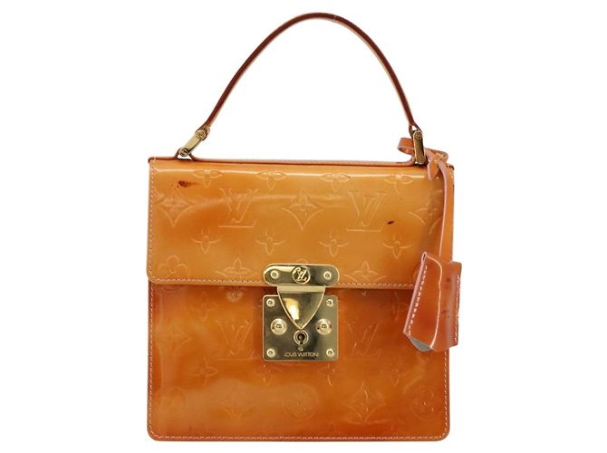LOUIS VUITTON Borsa Vernis Spring Street Rosa Marshmallow M91033 LV Auth bs34576 - vista 13