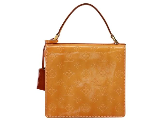 LOUIS VUITTON Borsa Vernis Spring Street Rosa Marshmallow M91033 LV Auth bs34576 - vista 2
