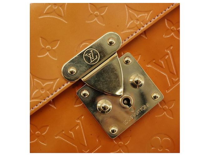 LOUIS VUITTON Borsa Vernis Spring Street Rosa Marshmallow M91033 LV Auth bs34576 - vista 20