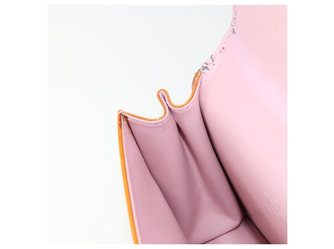 LOUIS VUITTON Borsa Vernis Spring Street Rosa Marshmallow M91033 LV Auth bs34576 - vista 24