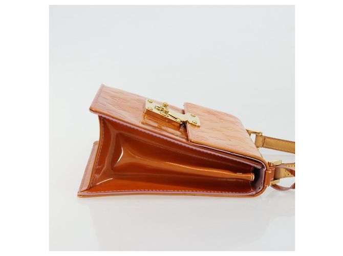 LOUIS VUITTON Borsa Vernis Spring Street Rosa Marshmallow M91033 LV Auth bs34576 - vista 3