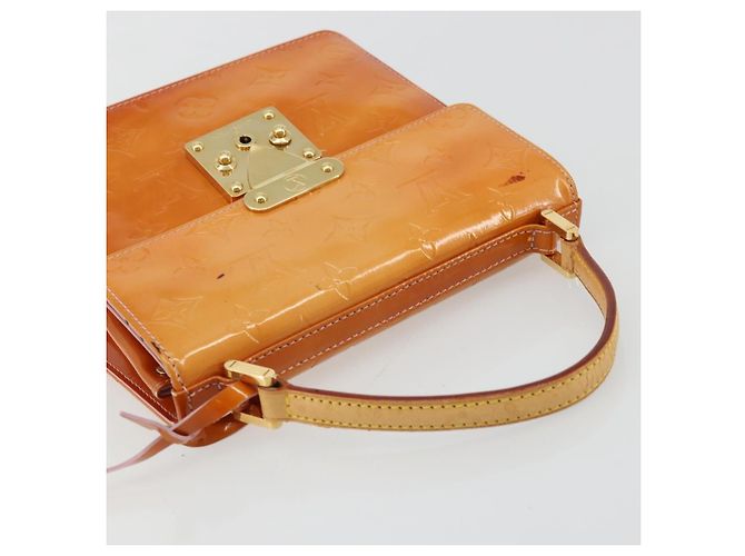 LOUIS VUITTON Borsa Vernis Spring Street Rosa Marshmallow M91033 LV Auth bs34576 - vista 6