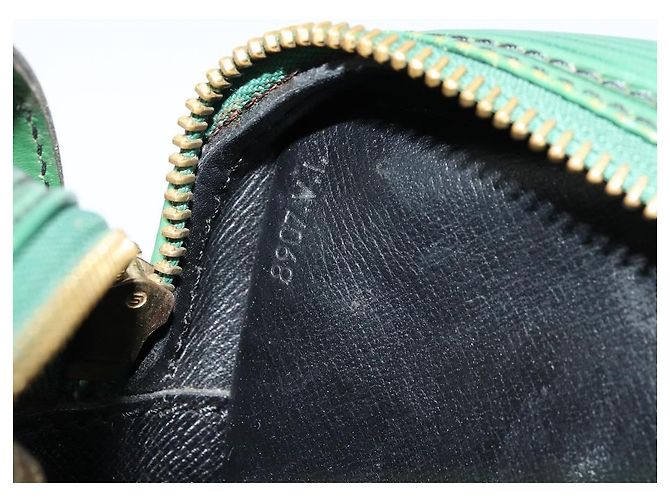 LOUIS VUITTON Borsa a Spalla Epi Jeune Fille MM Verde M52154 LV Auth BA12391 - vista 12