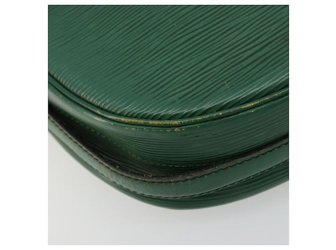 LOUIS VUITTON Borsa a Spalla Epi Jeune Fille MM Verde M52154 LV Auth BA12391 - vista 16