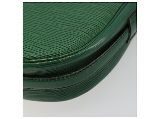 LOUIS VUITTON Borsa a Spalla Epi Jeune Fille MM Verde M52154 LV Auth BA12391 - vista 17