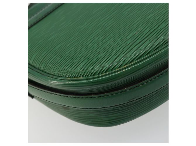 LOUIS VUITTON Borsa a Spalla Epi Jeune Fille MM Verde M52154 LV Auth BA12391 - vista 18