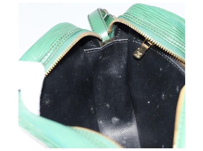 LOUIS VUITTON Borsa a Spalla Epi Jeune Fille MM Verde M52154 LV Auth BA12391 - vista 23