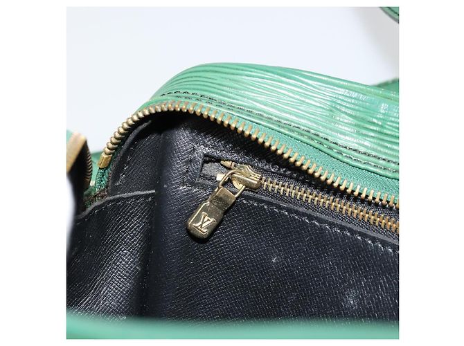 LOUIS VUITTON Borsa a Spalla Epi Jeune Fille MM Verde M52154 LV Auth BA12391 - vista 24
