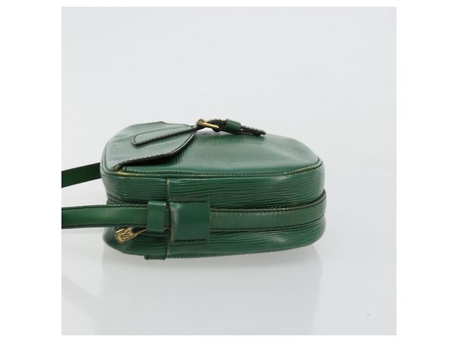 LOUIS VUITTON Borsa a Spalla Epi Jeune Fille MM Verde M52154 LV Auth BA12391 - vista 4
