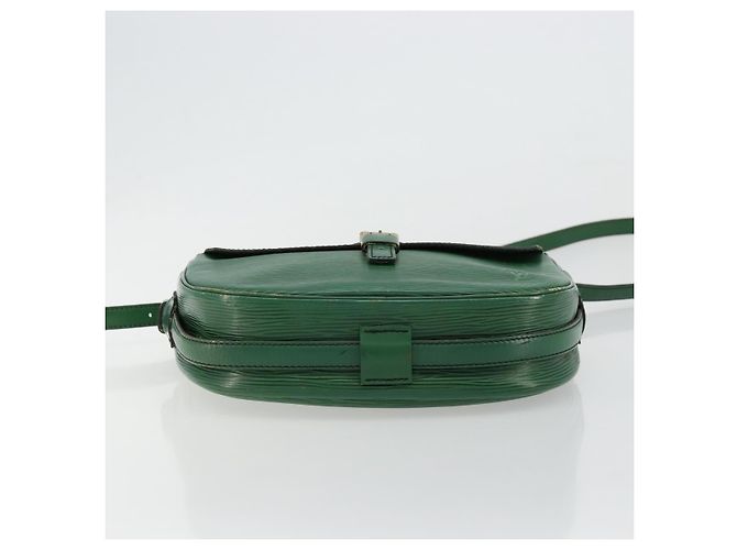 LOUIS VUITTON Borsa a Spalla Epi Jeune Fille MM Verde M52154 LV Auth BA12391 - vista 5
