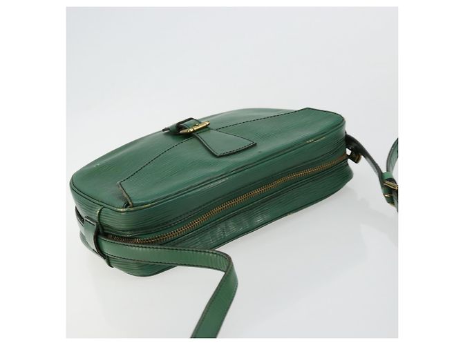 LOUIS VUITTON Borsa a Spalla Epi Jeune Fille MM Verde M52154 LV Auth BA12391 - vista 6