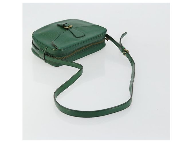 LOUIS VUITTON Borsa a Spalla Epi Jeune Fille MM Verde M52154 LV Auth BA12391 - vista 7