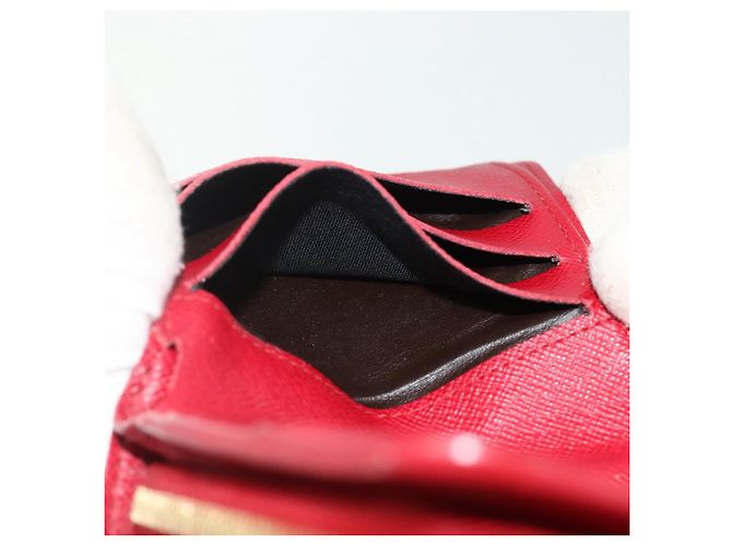LOUIS VUITTON Monogram Cherry Compact Zip Bifold Wallet M95005 LV Auth 178602A - view 21