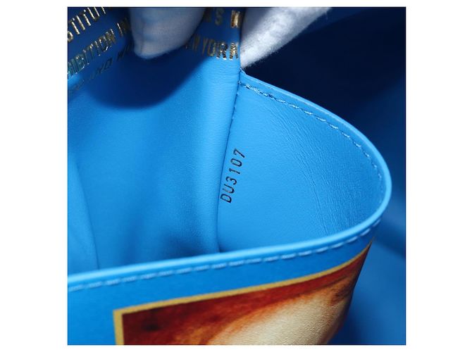 LOUIS VUITTON Collezione Masters Keepall Bandouliere 50 M43344 LV Auth 167273SM Blu - vista 11