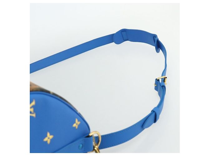 LOUIS VUITTON Collezione Masters Keepall Bandouliere 50 M43344 LV Auth 167273SM Blu - vista 15