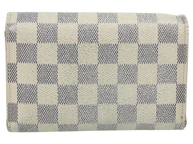 LOUIS VUITTON Portafoglio Alexandra Damier Azur Auth bs35094 - vista 2