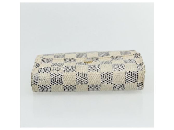 LOUIS VUITTON Portafoglio Alexandra Damier Azur Auth bs35094 - vista 5